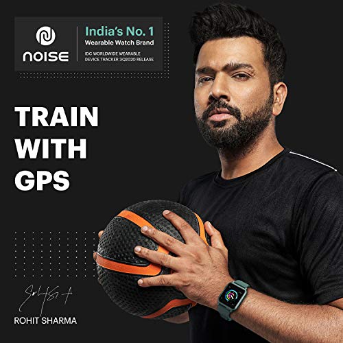 Noise | Built-in GPS | Heart Rate Monitoring | Multiple Sports Modes | ColorFit NAV Smartwatch with IP68 Resistance, Sleep Tracking & 7-Day Battery