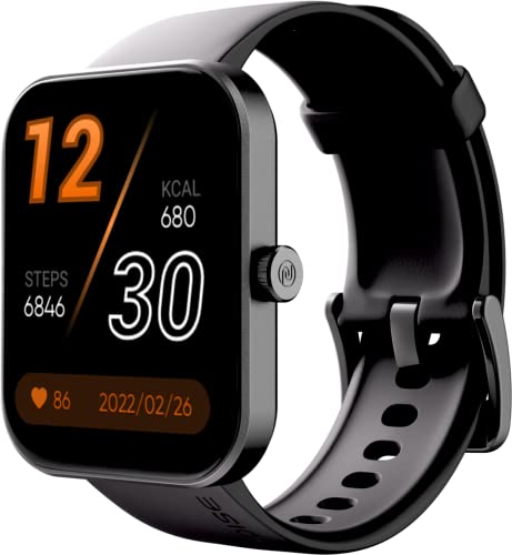 Noise | 1.8" Display | High Brightness | Heart Rate & SpO2 | ColorFit Pulse 2 Smartwatch with IP68 Resistance, Multiple Sports Modes & 7-Day Battery
