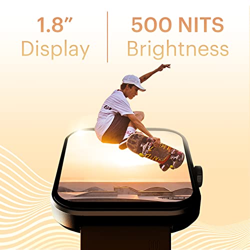 Noise | 1.8" Display | High Brightness | Heart Rate & SpO2 | ColorFit Pulse 2 Smartwatch with IP68 Resistance, Multiple Sports Modes & 7-Day Battery