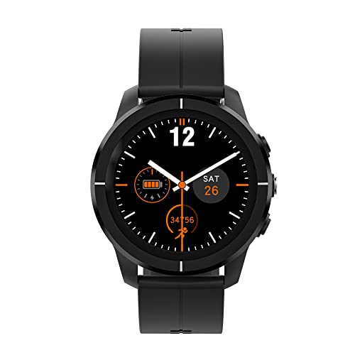 Tagg | 1.32" HD Display | Crystal Clear Display | Waterproof Build | Kronos II Smartwatch with Activity Tracking, IP68 Resistance & Multiple Sports Modes