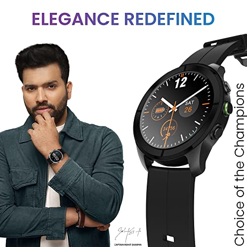 Tagg | 1.32" HD Display | Crystal Clear Display | Waterproof Build | Kronos II Smartwatch with Activity Tracking, IP68 Resistance & Multiple Sports Modes