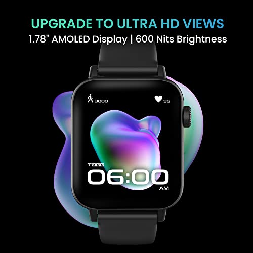 Tagg | 1.78" AMOLED Display | Bluetooth Calling | Premium Protection | Verve Connect Ultra Smartwatch with IP68 Resistance & Multiple Sports Modes