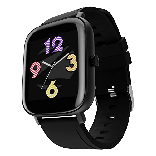 Zebronics | 1.39" Display | IP68 Waterproof | 12 Sports Modes | FIT180CH Smartwatch with Customizable Notifications, Heart Rate & Sleep Tracking