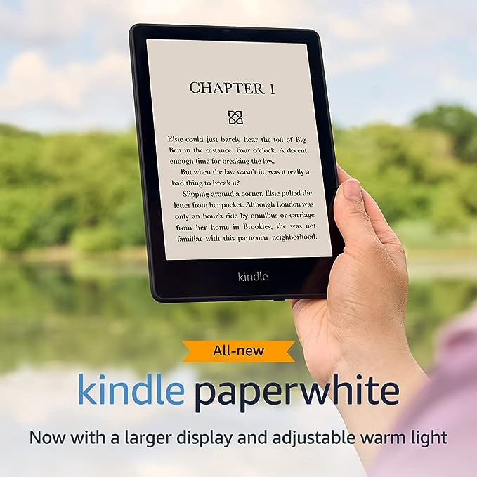 All-new Kindle Paperwhite, Now with a 68 Inch display and adjustable warm light