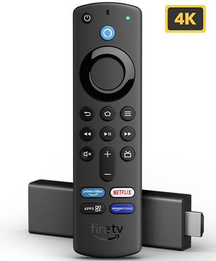Amazon Fire TV Stick 4K with all-new Alexa Voice Remote, Dolby Vision