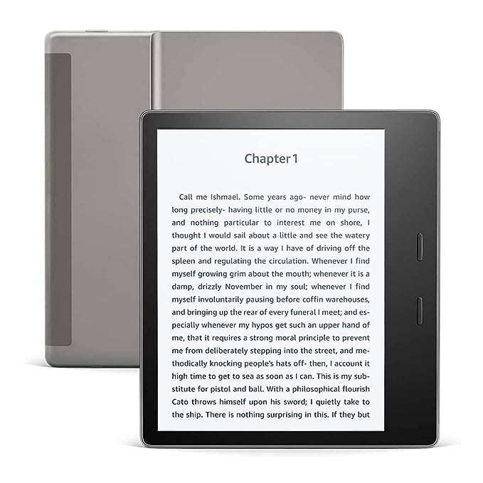 Kindle Oasis (10th Gen), Now with adjustable warm light, 7 Inch Display
