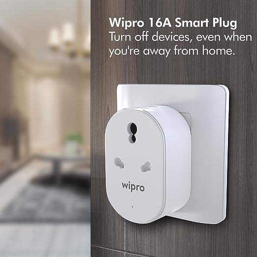 Wipro 16A Wi-Fi Smart Plug
