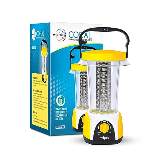 Wipro Coral Multi-Functional Rechargeable LED Emergency Lights