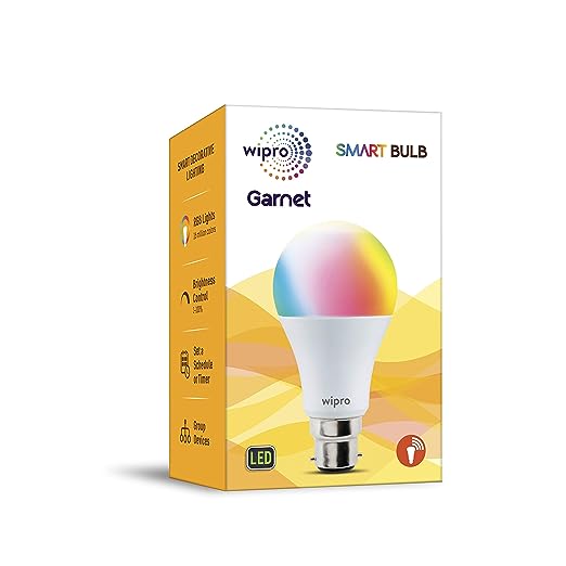 wipro NS9200 B22D Wi-Fi Enabled Smart LED Bulb 9W