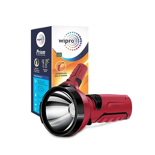 Wipro Prism Rechargeable LED Torch Cum Lantern