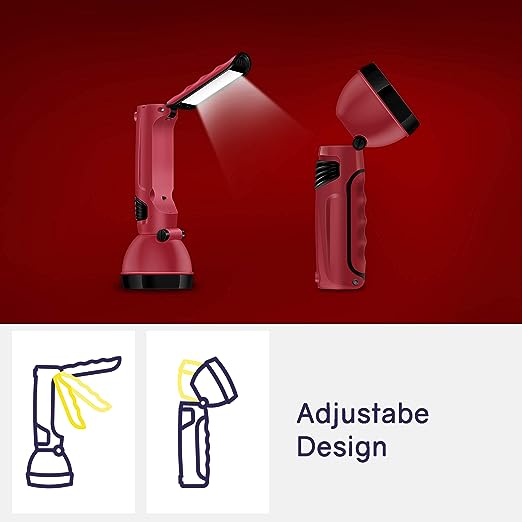 Wipro Prism Rechargeable LED Torch Cum Lantern