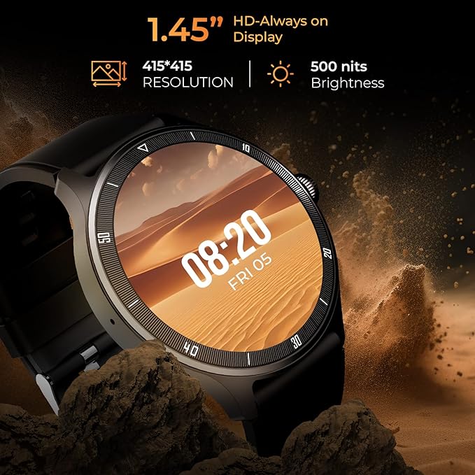beatXP Flux Bluetooth Calling Smart Watch