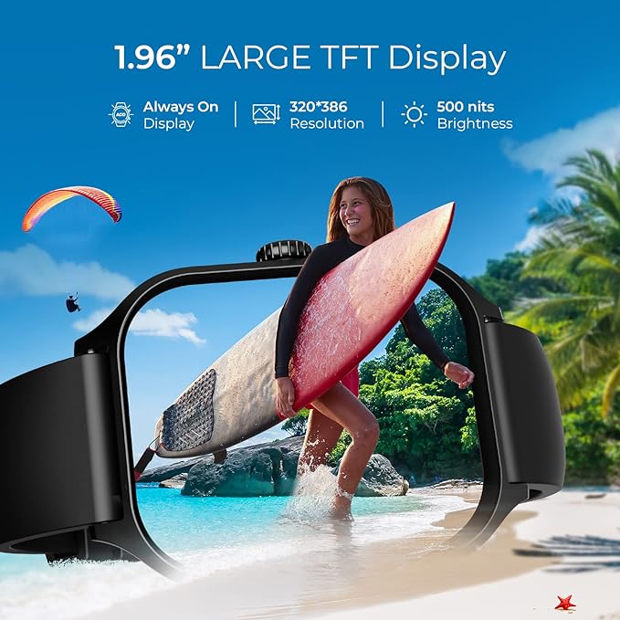 beatXP Marv Raze Bluetooth Calling Smart Watch