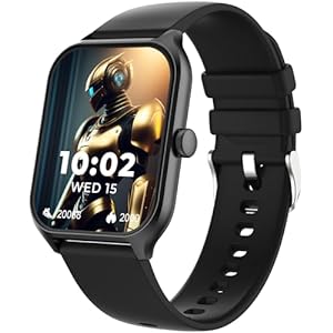 beatXP Marv Sense Smartwatch with 1.96" HD Display |  Bluetooth Calling |  100 Sports Modes & IP67 Water Resistance