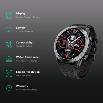 boAt Lunar Fit Bluetooth Calling Smart Watch