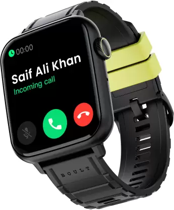 Boult | 1.85" HD Display | 500 Nits Brightness | 150 Watch Faces | Drift Smartwatch with Bluetooth Calling, SpO2 Monitoring & IP68 Resistance