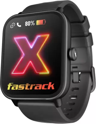 Fastrack | 1.83" HD Display | SingleSync BT Calling | Built-in Calculator | Revoltt X Smartwatch with Advanced Chipset, IP68 Resistance & Multiple Sports Modes