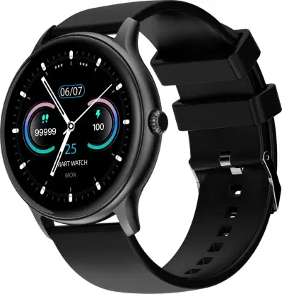 Fire-Boltt | 1.3" Curved Glass Display | 360 Health Training | 100 Sports Modes | Hurricane Smartwatch with IP67 Resistance & Comprehensive Health Tracking