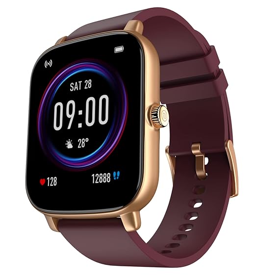 Noise Vivid Call Smartwatch with Bluetooth Calling |  Metallic Dial |  High Brightness & Health Monitoring