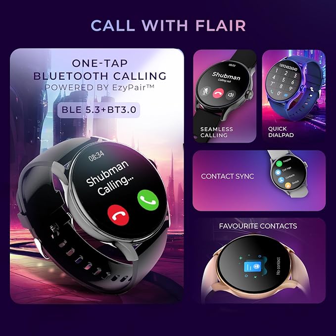 beatXP Flare Pro Bluetooth Calling Smart Watch