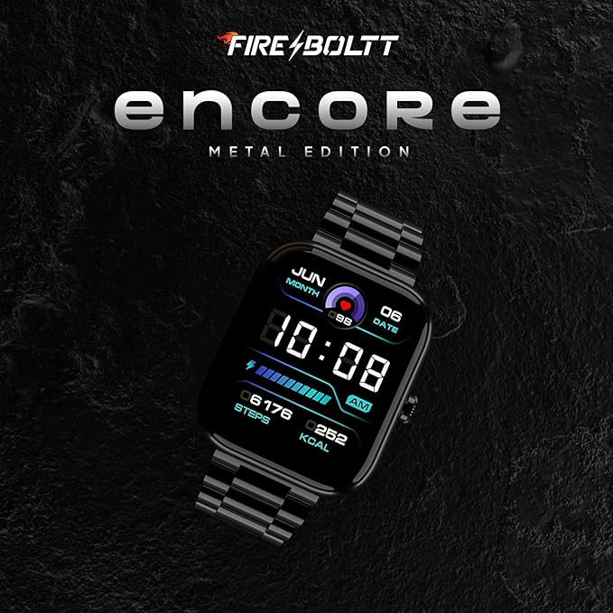 Fire Boltt Encore Stainless Steel Smart Watch