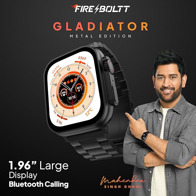 Fire Boltt Gladiator Stainless Steel Smart Watch
