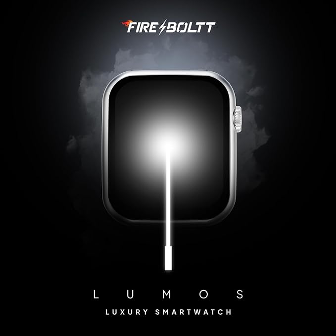 Fire-Boltt Lumos Stainless Steel Luxury Smartwatch with 1.91" Large HD Display |  Bluetooth Calling & AI Voice Assistant