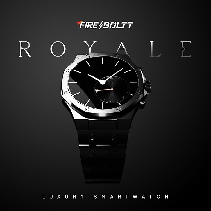 Fire Boltt Royale Stainless Steel Smart Watch