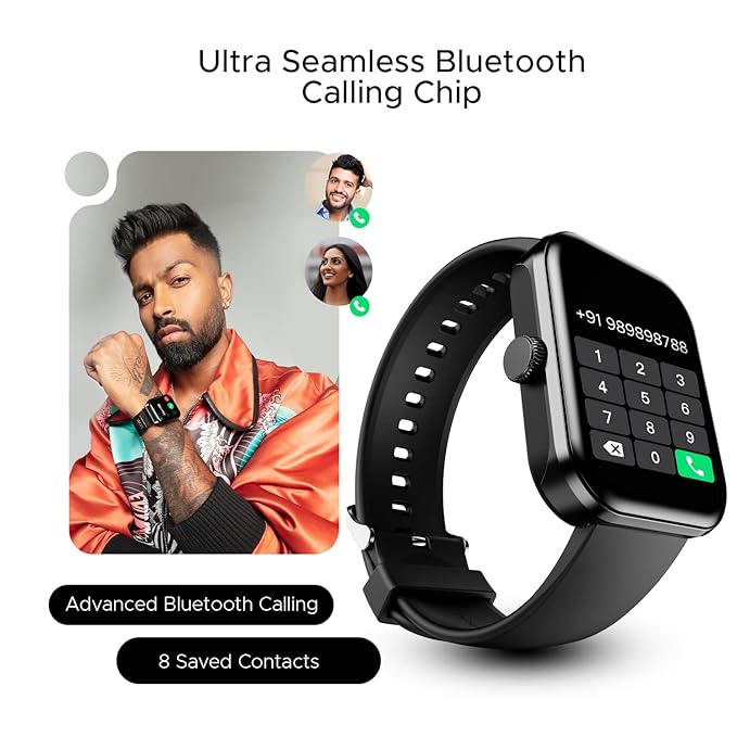 boAt Ultima Call Max Smartwatch with 2" Big HD Display |  Advanced Bluetooth Calling |  100+ Sports Modes & SpO2 Monitoring