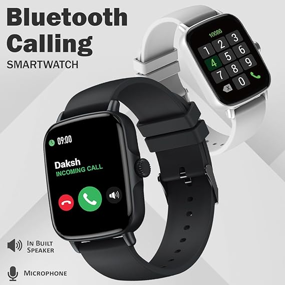 Maxima | 1.69" HD Full Touch Display | Voice AI Assistant (Google/Siri) | Bluetooth Calling | Max Pro Turbo Smartwatch with IP68 Resistance & Multiple Sports Modes