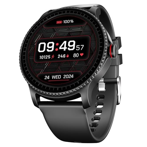 Boat Lunar Discovery W/ 1.39inch (3.5 Cm) Hd Display | Turn-By-Turn Navigation | Diy Watch Face Studio | Bluetooth Calling | Emergency Sos | Qr Tray | Smart Watch For Men & Women