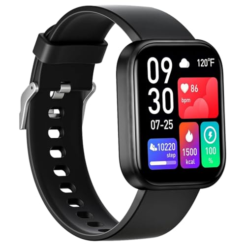 Bouncefit M D116 Fitness Band Smart Watch Single Touch Interface | Water Resistant | Workout Modes | Quick Charge Sports Smartwatch
