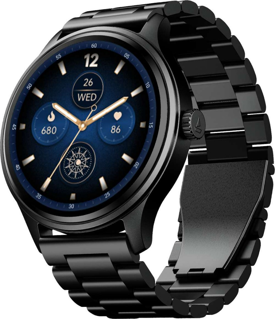 Boat Lunar Discovery Neo 1.39 Inch Hd Display | Metallic Finish | BT Calling | Smart Watch Smartwatch