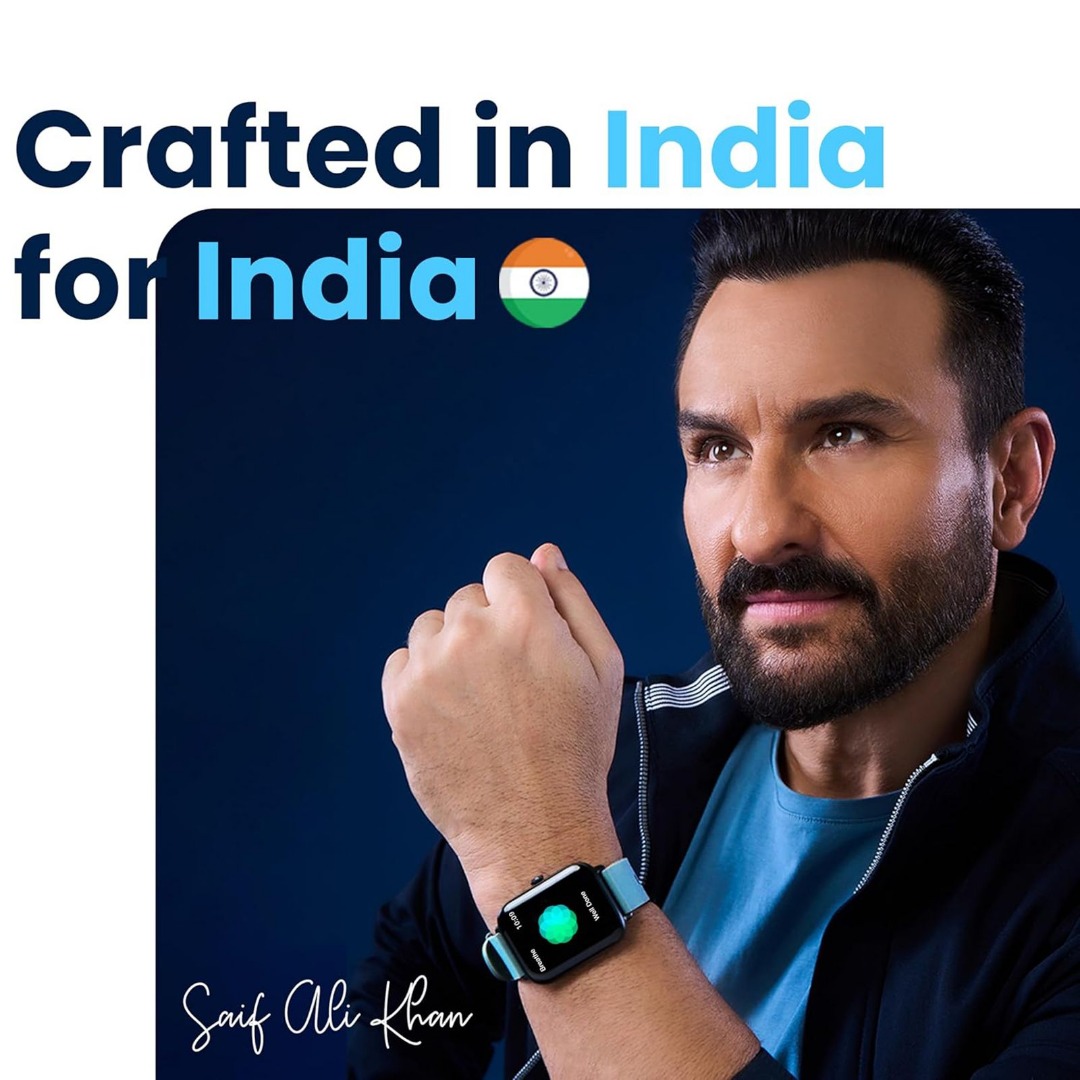 Goboult Drift BT Calling Hd Display | 140+ Watchface | BT Calling | Ip68 Smartwatch