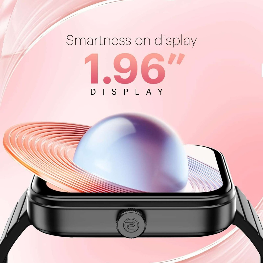 Noise Pulse 3 1.96'' Display | BT Calling | 100 Sports Modes | 150+ Watchfaces Smartwatch