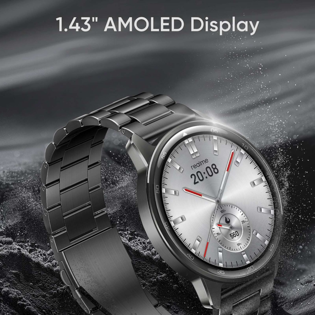 Realme Watch S2 | 1.43 Inch Amoled Display | Super Ai Engine & Upto 20 Days Battery Smartwatch