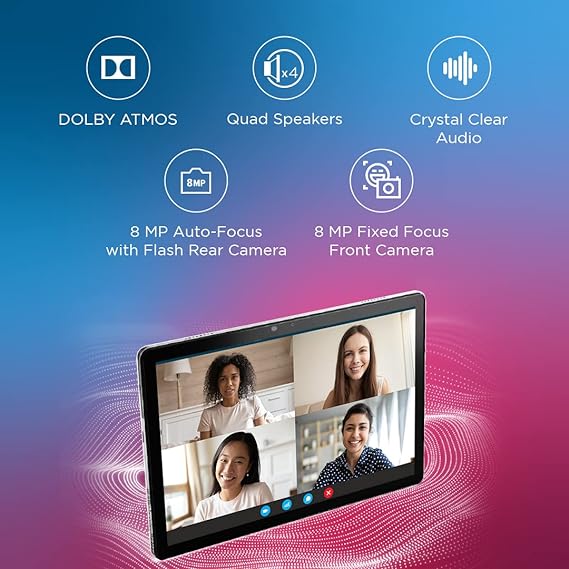 Lenovo Tab M10 Fhd Plus (3Rd Gen) (10.61 Inch | 6Gb Ram | 128Gb Storage | Wi-Fi + Lte | Storm Grey