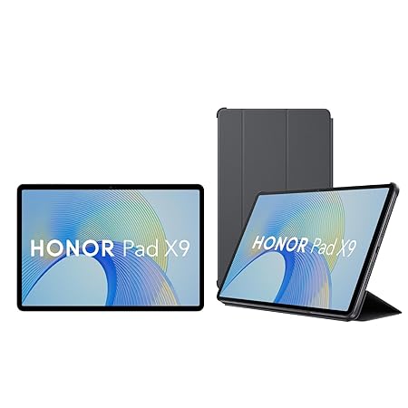 HONOR Pad X9 with Free Flip-Cover (115 inches, WiFi)