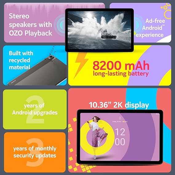Nokia T21 Tablet (1036 Inches, WiFi + LTE)