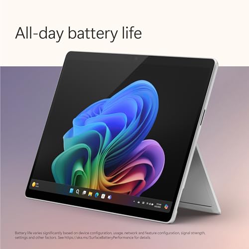 Microsoft New Surface Pro (11Th Edition) Windows 11 Home Copilot + Pc - 13.8" Lcd Snapdragon X Plus (10 Core) 16Gb Ram 512Gb Ssd | Platinum