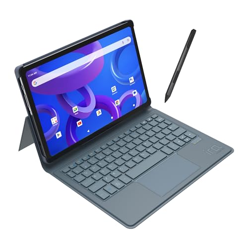 Ira Duo Pro 10.4" Tablet + Keyboard + Stylus Pen 6Gb Ram 64Gb Rom Wi-Fi + 4G Volte Dual Sim 8000Mah Battery 2Ghz Octa-Core Processor | Grey