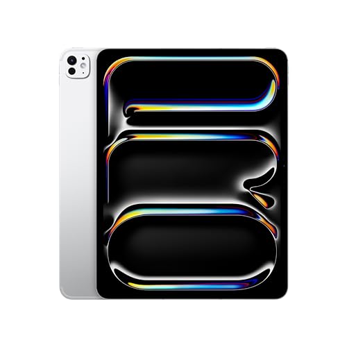 Apple Ipad Pro 13 (M4) Ultra Retina Xdr Display | 1Tb | 12Mp Front Camera / 12Mp Back Camera | Lidar Scanner | Wi-Fi 6E + 5G Cellular With Esim | Nano-Texture Glass | Silver