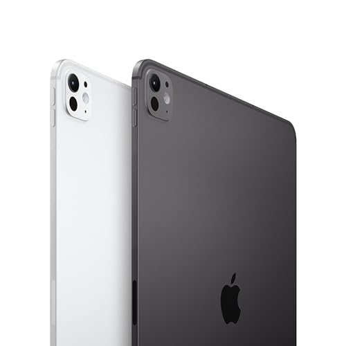 Apple Ipad Pro 13 (M4) Ultra Retina Xdr Display | 1Tb | 12Mp Front Camera / 12Mp Back Camera | Lidar Scanner | Wi-Fi 6E + 5G Cellular With Esim | Standard Glass | Silver
