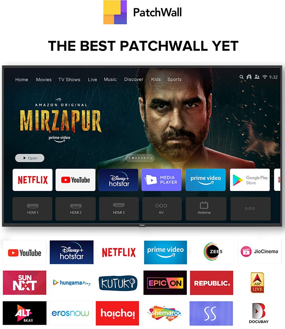 Redmi 50 inches X50 4K Ultra HD Android Smart LED TV