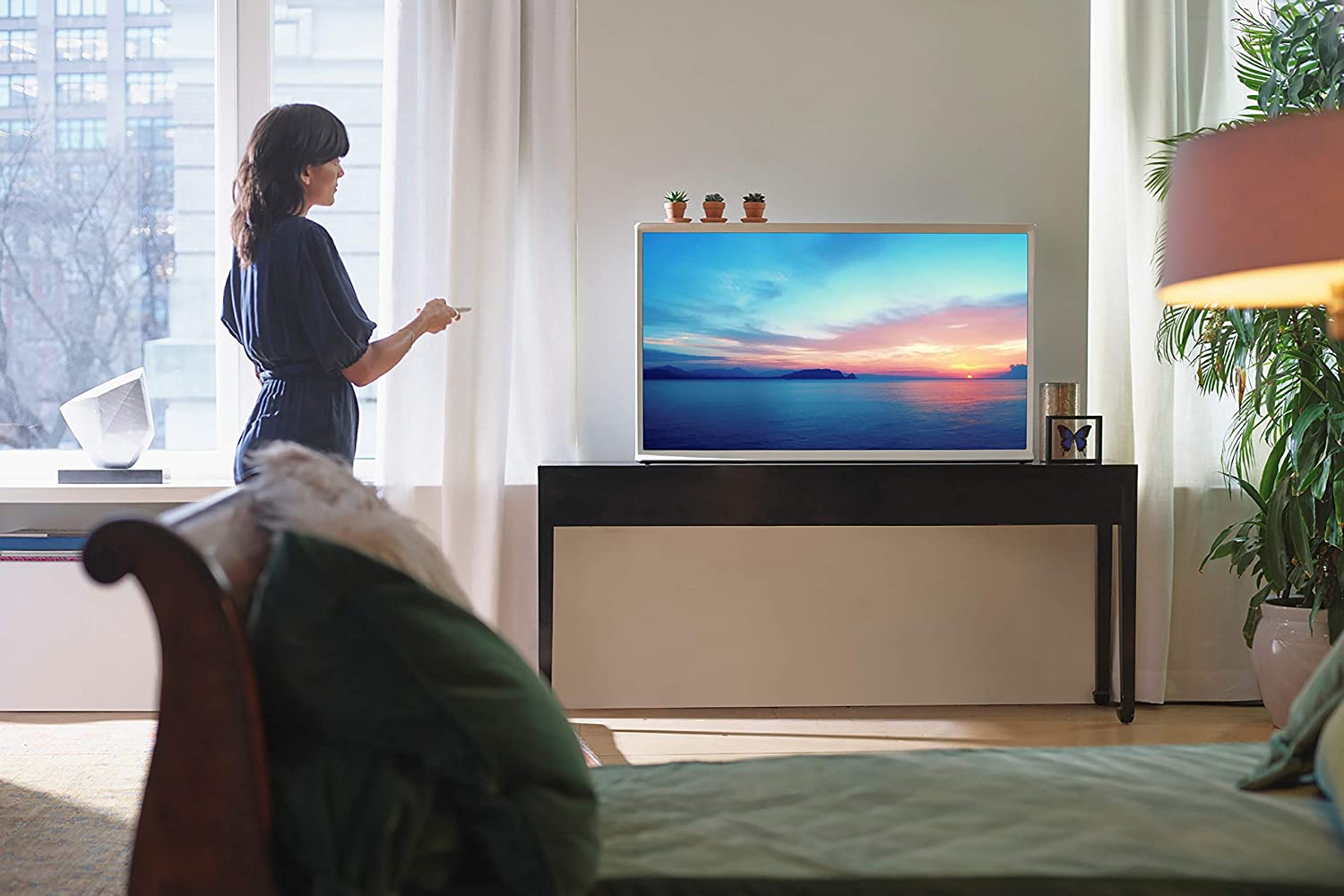 Samsung 55 inches The Serif Series 4K Ultra HD Smart QLED TV