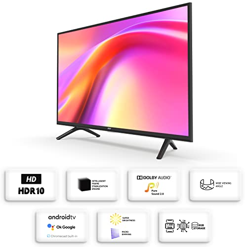 Acer 32 inches P series HD Ready Android Smart LED TV