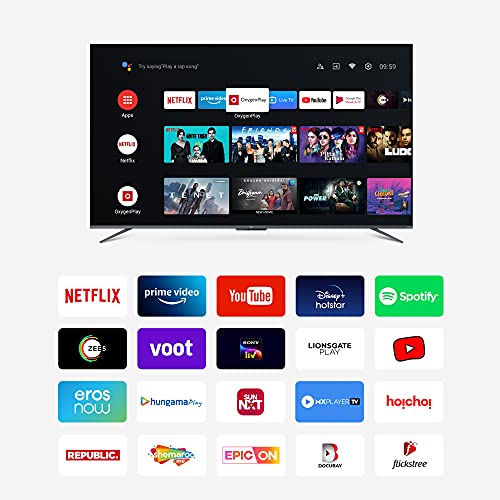 OnePlus 55 inches U Series 4K Ultra HD LED Android TV (2021 model)