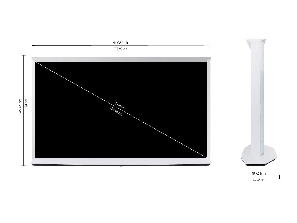 Samsung 49 inches The Serif Series 4K Ultra HD Smart QLED TV