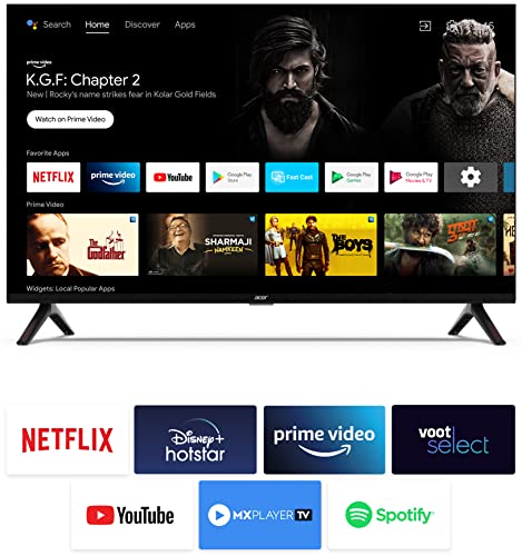 Acer 32 inches I Series HD Ready LED Android 11 Smart TV (2022 Model)
