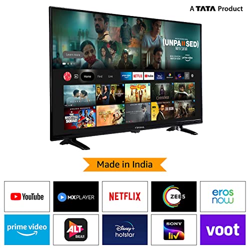 Croma 32 inches Fire HD Ready LED Smart Fire TV (2021 model)